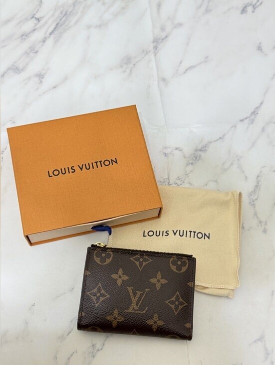 Louis Vuitton Handbags - Louis Vuitton Lisa Wallet Mini Wallet Olympe Blue Folding Wallet
